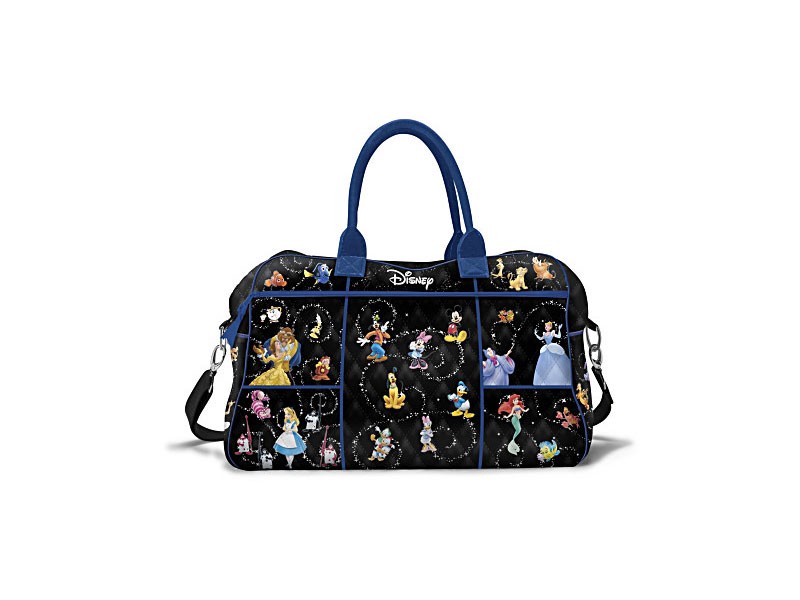 Disney Relive The Magic Women's Quilted Weekender Tote Bag