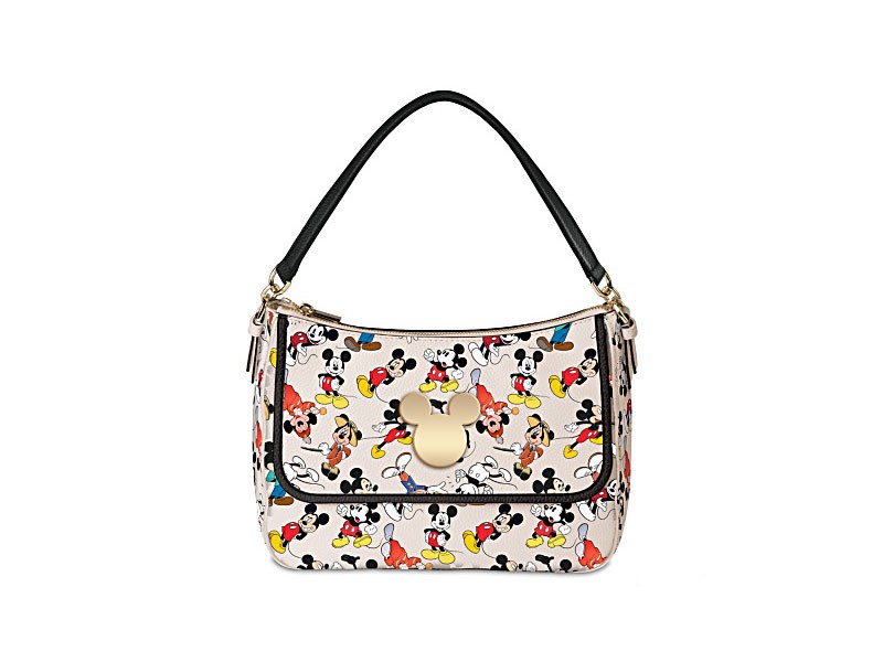 Disney Women's Fashion Handbag With Mickey Mouse Art
