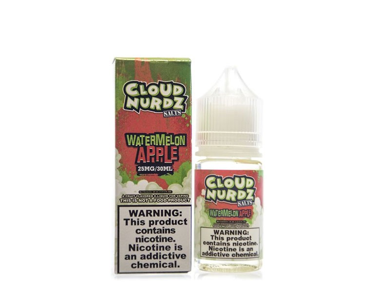 Cloud Nurdz Watermelon Apple Nic Salt E-liquid 30ML