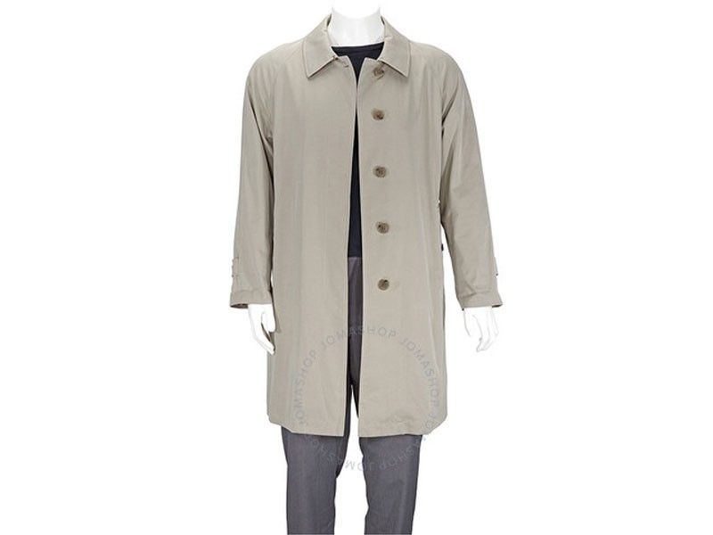 Burberry The Camden Car Coat Iconic Sand