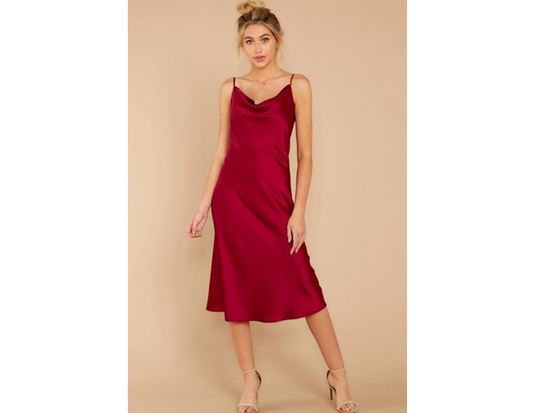 A Night Like This Ruby Red Dress