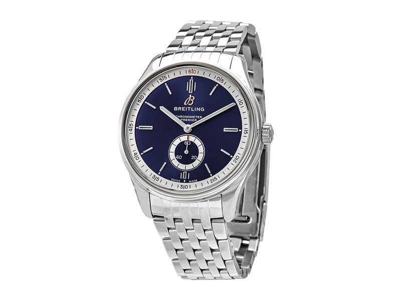 Breitling Premier Automatic Chronometer Blue Dial Men's Watch