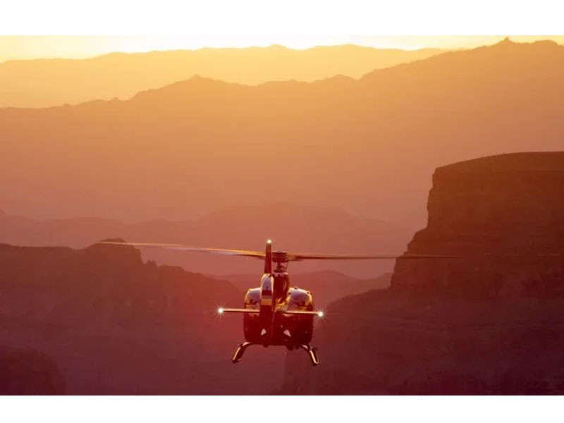 Sunset Grand Canyon Helicopter Tour Canyon Landing Picnic 3.5 Hours