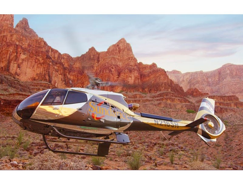 Grand Canyon Helicopter Tour and Colorado Riverboat Cruise 6.5 Hours