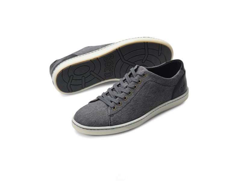 Men's Born Artur Sneakers In Dark Gray Black H62142