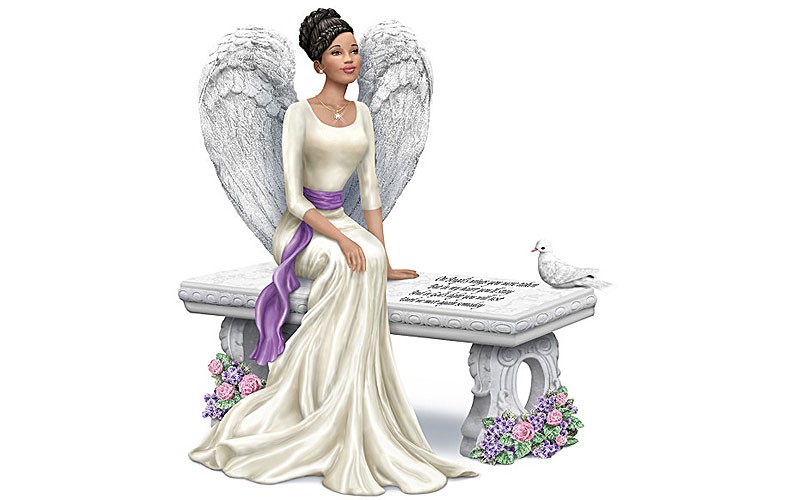 Keith Mallett Heaven's Embrace Bereavement Angel Figurine