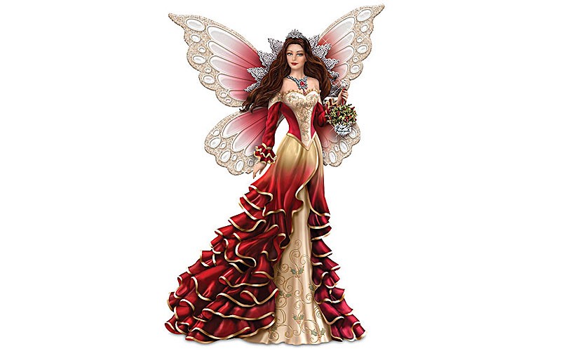 Nene Thomas The Spirit Of Love Christmas Fairy Figurine
