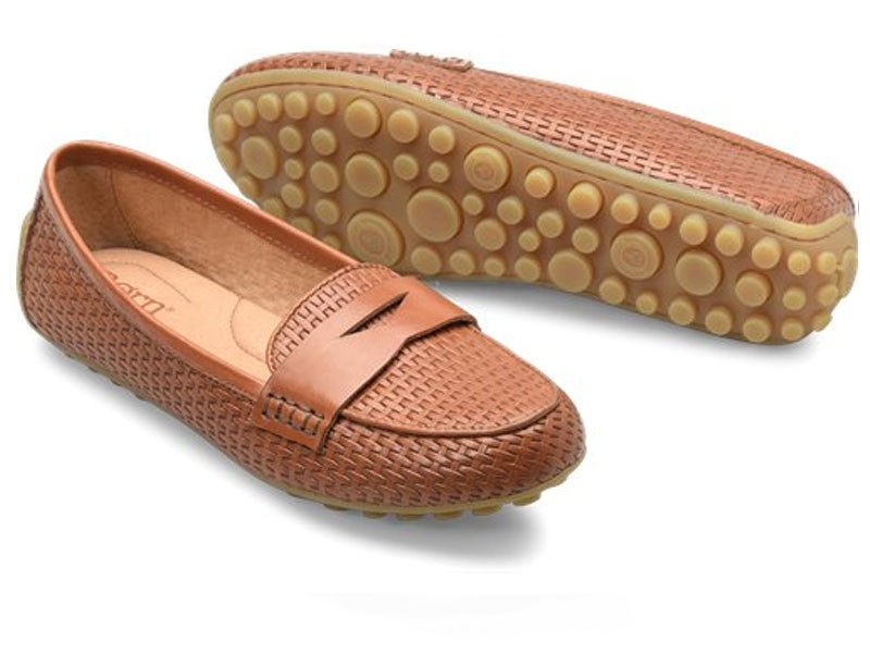 Born Women's Loafers Malena Embossed