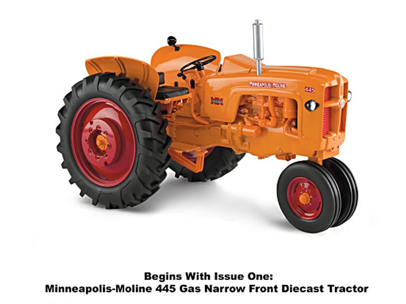 Scale Minne-Mo Diecast Tractor And Implement Collection