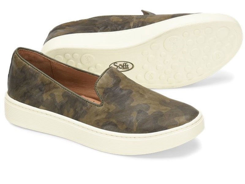 Somers-Slip-On Army-Green Style SF0021406 Sports Shoe For Women