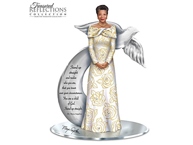 Treasured Reflections Of Dr Maya Angelou Inspiring Figurine
