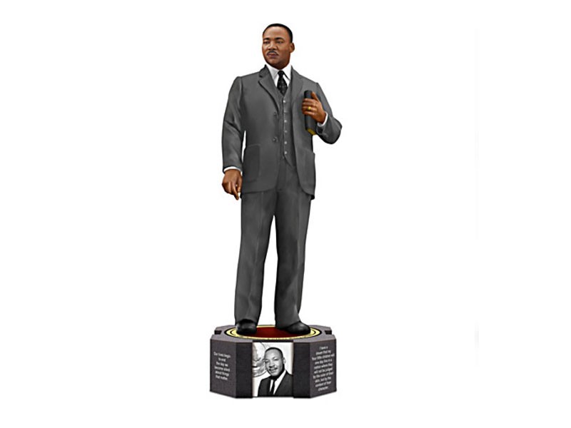 Dr. Martin Luther King Jr Tribute Figurine By Keith Mallett