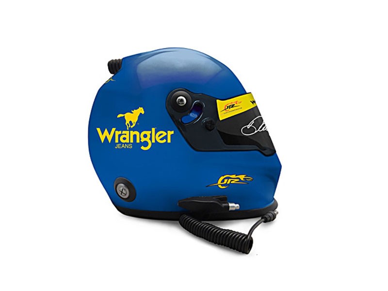 Dale Jr. Heritage Autographed 2010 #3 Wrangler Racing Helmet