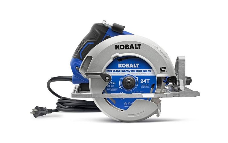 Kobalt 7-1/4-in 15-Amp Corded Circular Saw with Brake and Magnesium Shoe