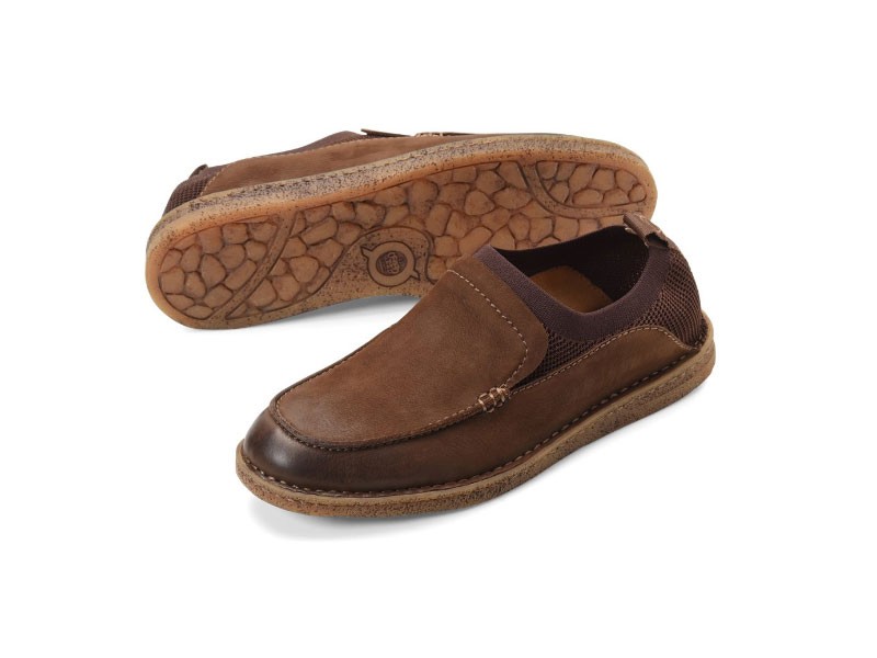 Born Samuel In Brown knit Combo H69006 Men's Casual Shoe