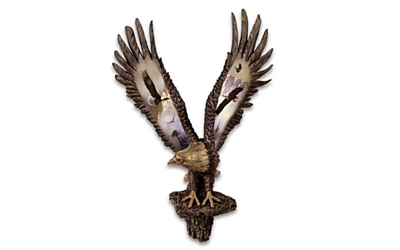 Ted Blaylock Cold-Cast Bronze Eagle Wall Decor Collection
