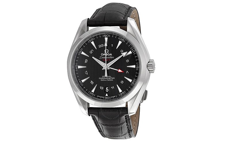 Seamaster Aqua Terra Black Dial GMT Automatic Men's Watch