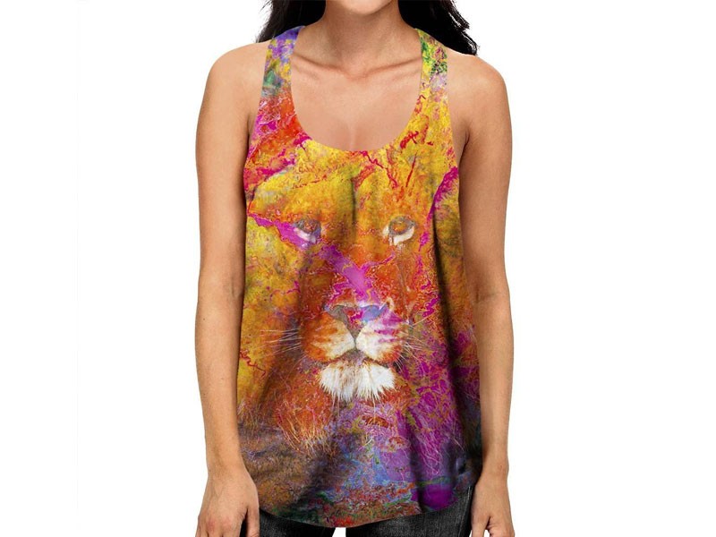 Hidden Lion Racerback Women's Top