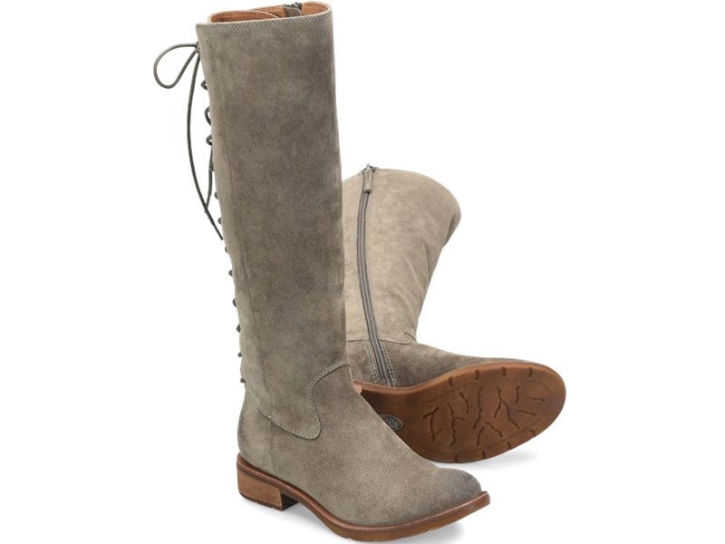 Sofft Women's Sharnell-II Pietra-Grey-Suede Boots