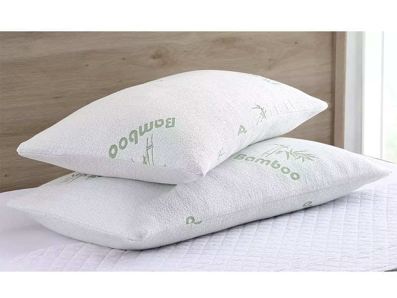 Bamboo Memory Foam Pillows 1 Or 2 Pack