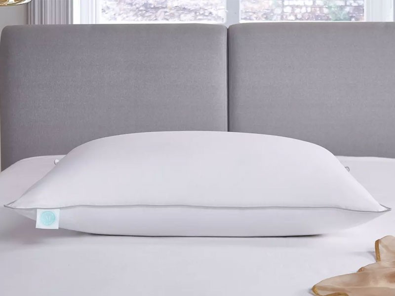 Martha Stewart 100% Cotton White Down Bed Pillow
