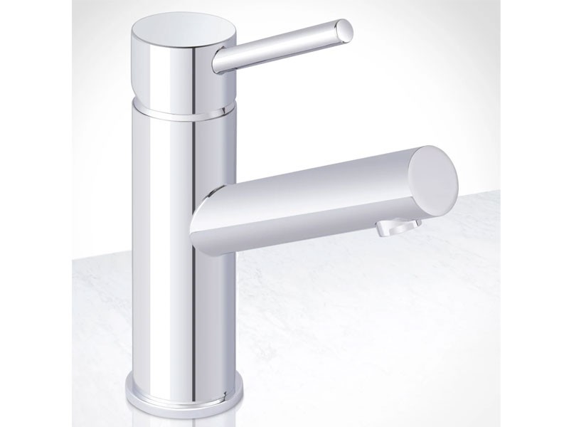 Miseno Mia Single Hole Bathroom Faucet Includes Push-Pop Drain Assembly