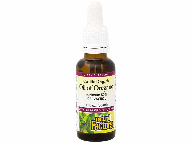 Organic Oil of Oregano with Extra Virgin Olive Oil 1 Fluid Ounce
