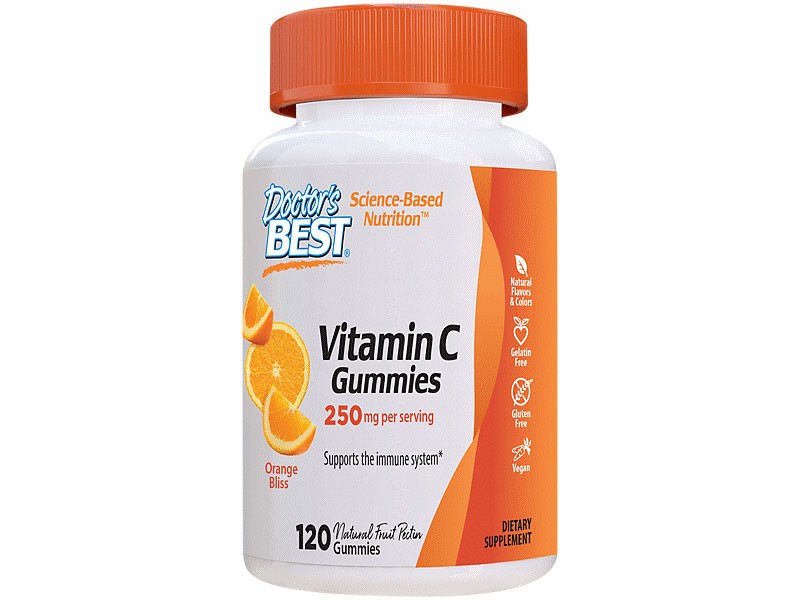 Vitamin C Gummies Immune Support Orange Bliss 120 Gummies