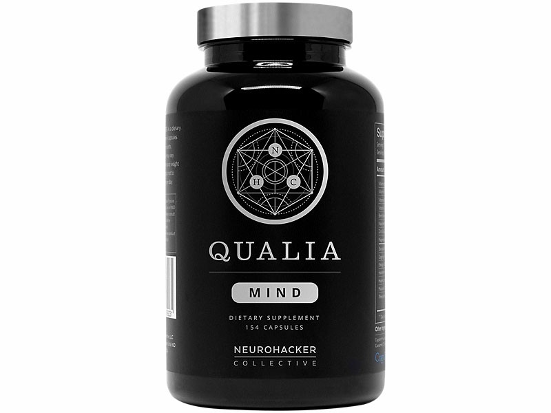 Qualia Mind Premium Nootropic for Mental Performance 154 Vegetarian Capsules