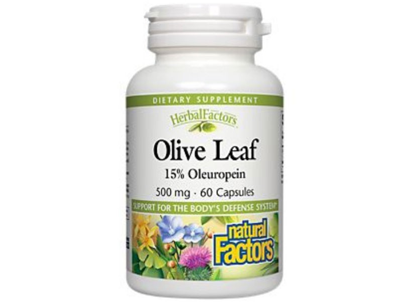 Olive Leaf 15% Oleuropein 500 MG 60 Capsules