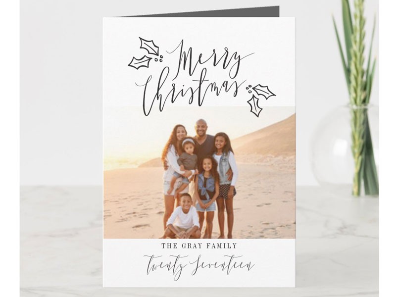 Nerry Christmas Holiday Card