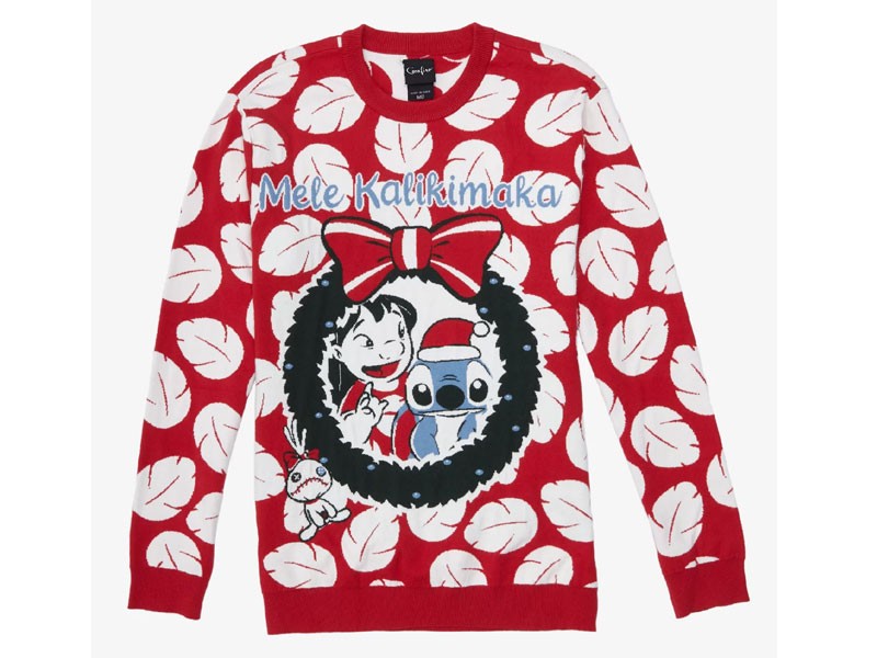 Disney Lilo & Stitch Mele Kalikimaka Holiday Women's Sweater BoxLunch
