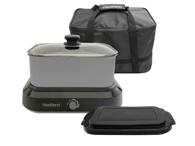 West Bend 5 QT Versatility Cooker with Tote