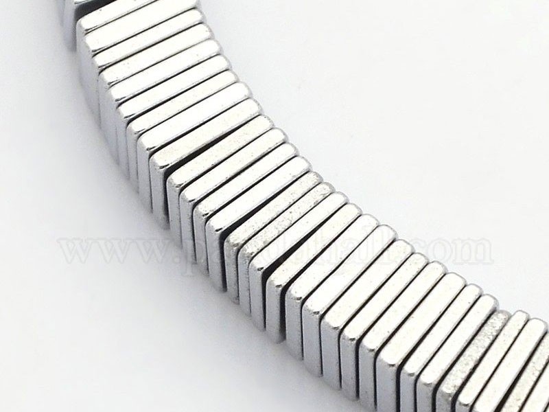 Electroplate Non-magnetic Synthetic Hematite Beads