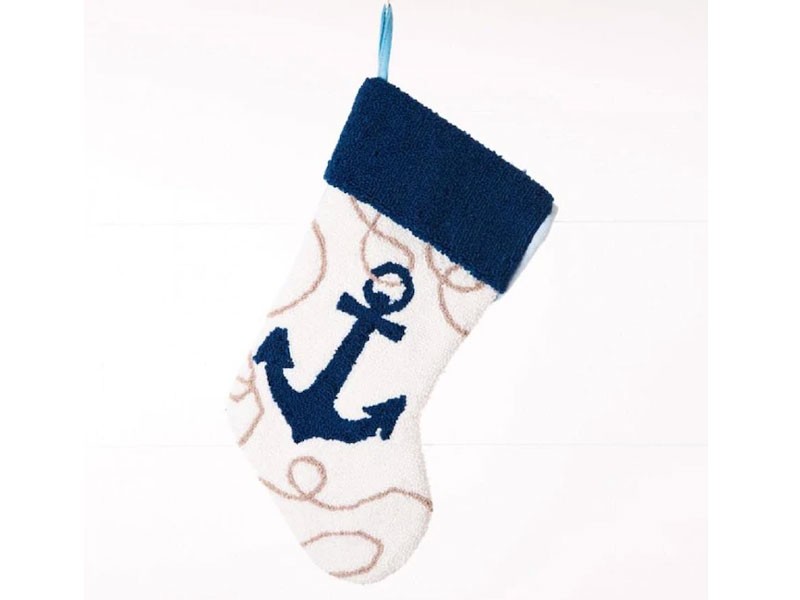 Glitzhome 19-in Multiple Colors Christmas Stocking
