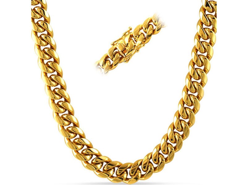 Men's Gold Stainless Steel Chain