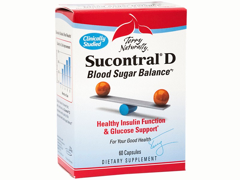 Sucontral D Blood Sugar Balance 60 Capsules