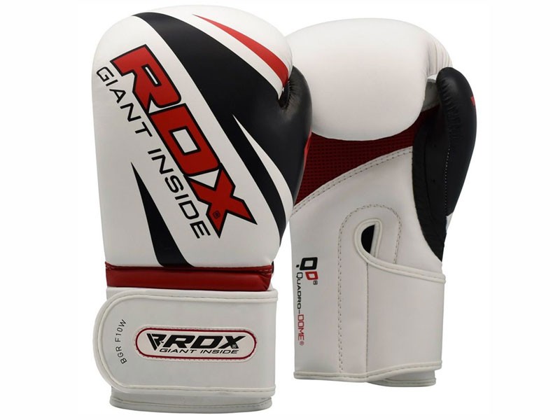 RDX F10 Training Boxing Gloves White
