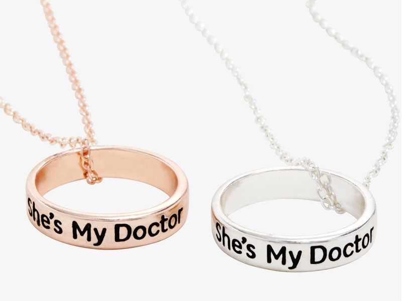 Women's Doctor Who She's My Doctor Ring Set BoxLunch Exclusive