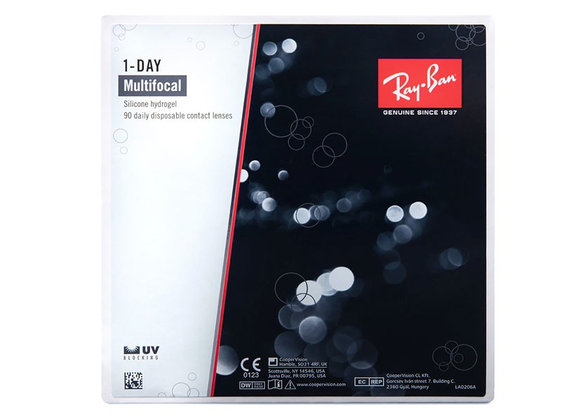 Ray-Ban 1-Day Multifocal 90 Pack Contact Lens