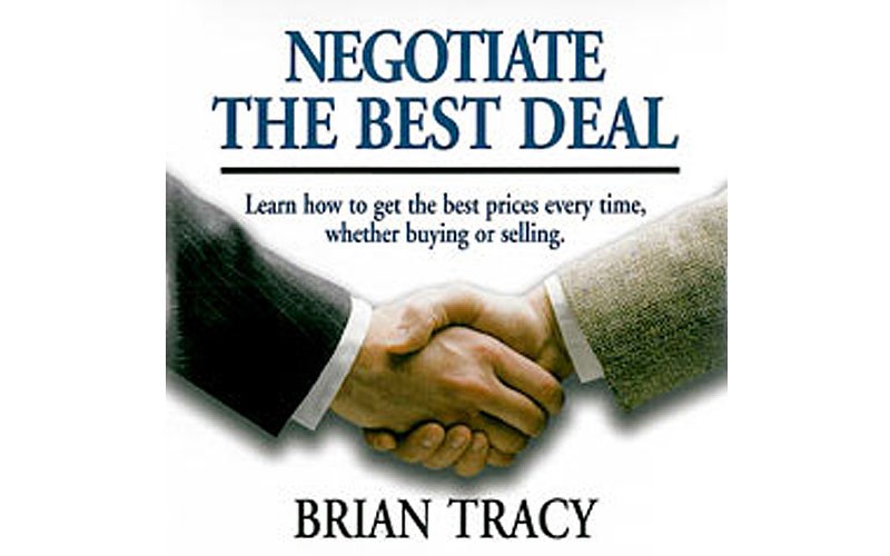 Brian Tracy Negotiate the Best Deal Course