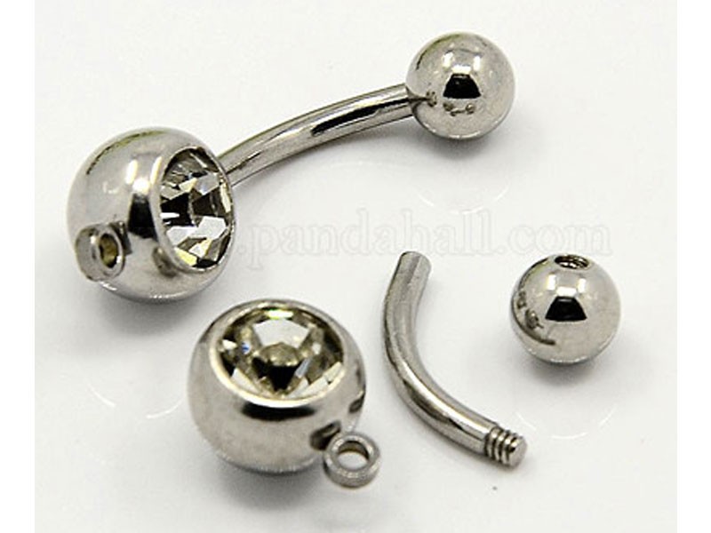 Fashionable 304 Stainless Steel Belly Ring