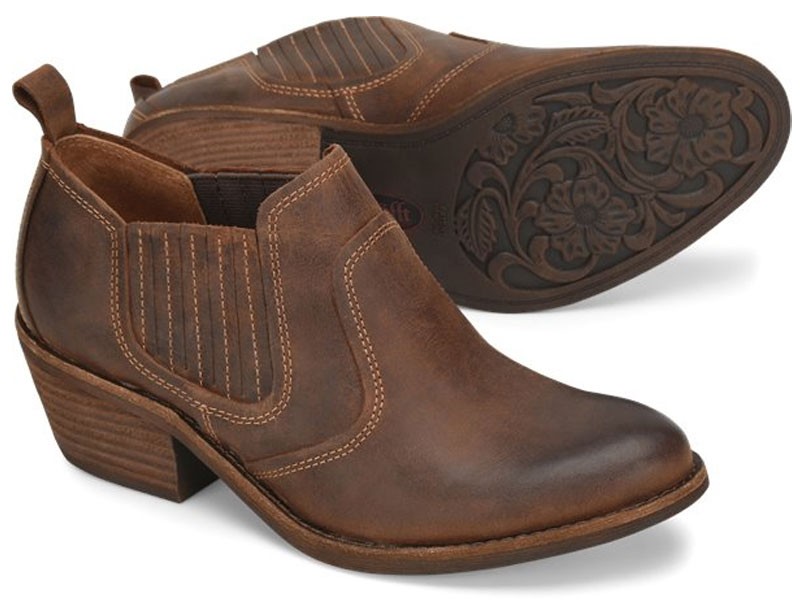Adien Aztec-Brown Boots For Women