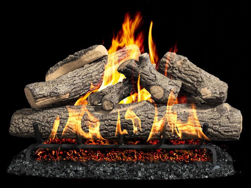 Firenado 30-Inch Oak Gas Logs Logs Only Burner Not Included