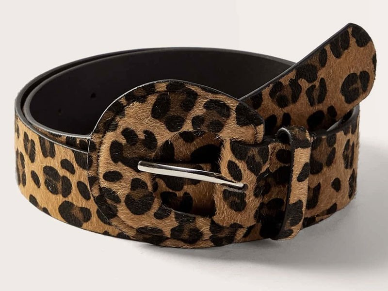 Women's Leopard Pattern Belt