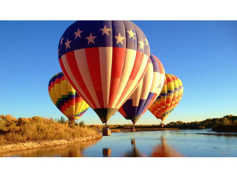 Hot Air Balloon Ride Albuquerque New Mexico 1 Hour Sunrise Flight Tour Package