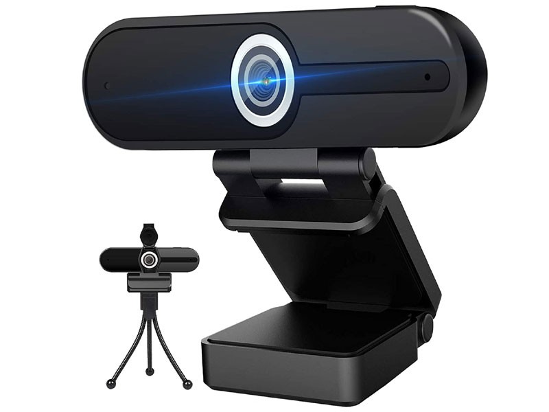 4K Webcam With Microphone Computer Camera