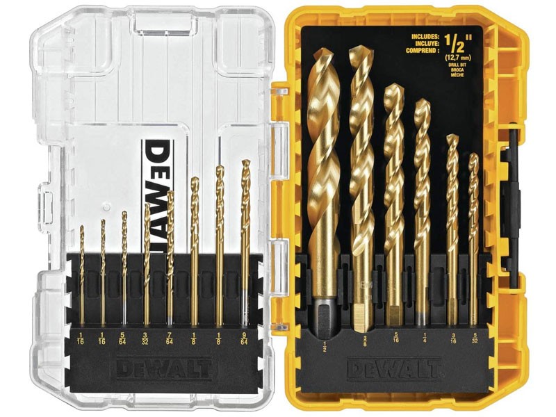 Dewalt DW1341 14-Piece Titanium Speed Tip Drill Bit Set