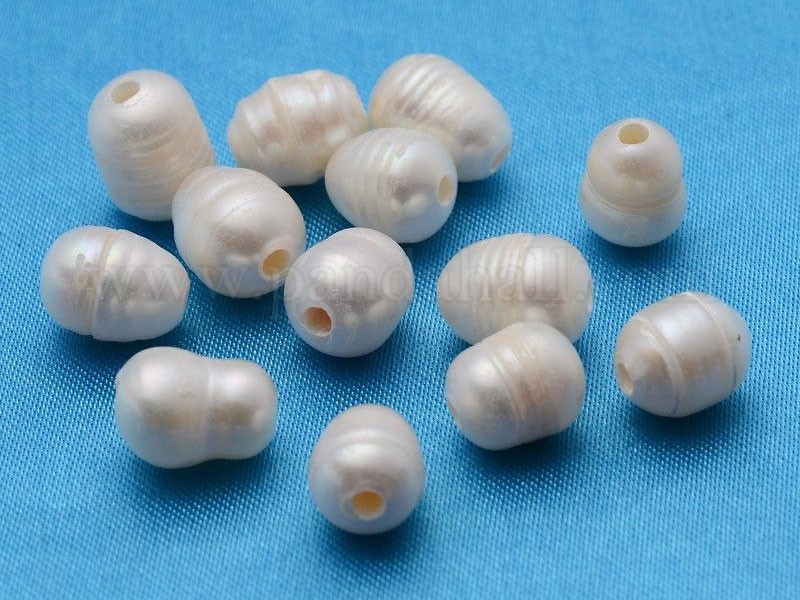 Grade B Natural Cultured Freshwater Pearl Beads