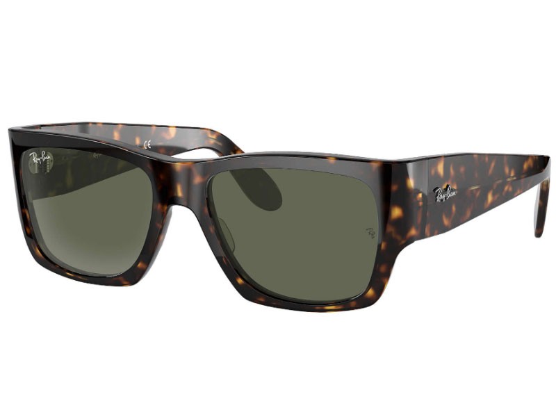 Ray-Ban Prescription Nomad Striped Green Classic Sunglasses For Men & Women